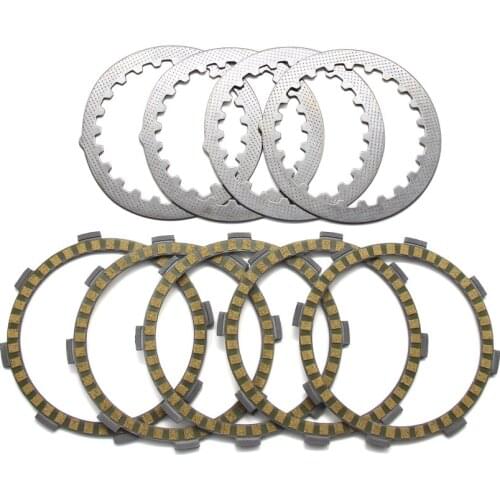 Motorcycle Clutch Friction Disc Plate Kit For Yamaha TTR125L TT-R125 TT-R125LE TT-R125LWE TT125RM TTR125E TTR125R R125LW DT80LC