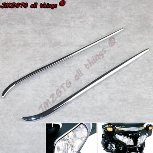 Motorcycle Front Headlight head Decorative For HONDA Goldwing GL1800 2001 02 03 04 05 06 07 08 09 10 2011 Headlight Decorative