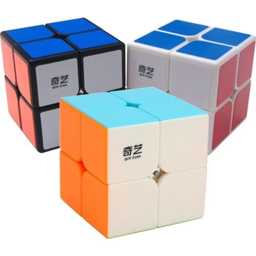 Newest QiYi QiDi S 2x2x2 magic speed cube Brain teaser Toys Puzzle cubo magico 2x2 Wholesale toys children anti stress neo cube