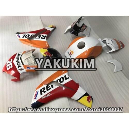 ABS Plastics Injection Fairing For Honda CBR1000RR 2008 2009 2010 2011 Motocycle Cover CBR 1000RR 2008 2009 2010 2011 Customize