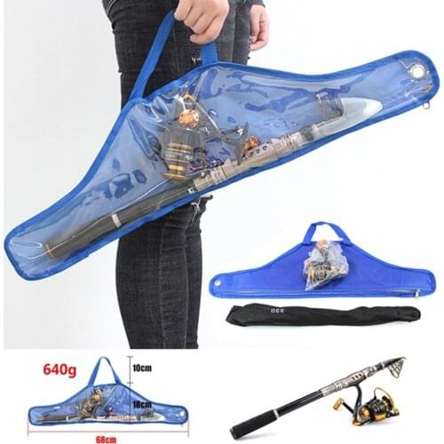 Carbon steel 1.8-3.3m Portable Telescopic Fishing Travel Combo fishing rod Reel Baits Hooks Line Full Set Retractable Rod Set