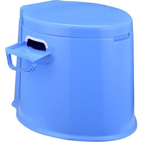 Portable Toilet Seat Flush Camping Travel Hiking Indoor Outdoor Potty Commode