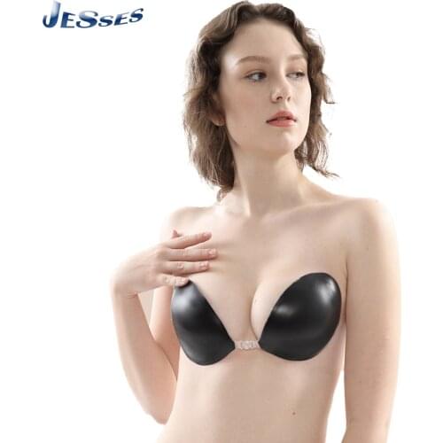 Self Adhesive Silicone Underwear Reusable Comfortable Breast Chest Bras Nipple Cover Pad Stickers Pasties Accessories For Ladies