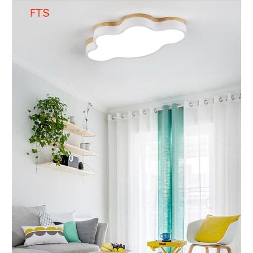 Modern and simple new LED ceiling light macaron shaped bedroom lamp wrought iron five-pointed star room lamp lighting