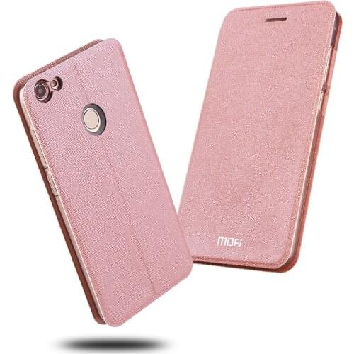 Mofi Slim Flip Case For Xiaomi Redmi Note 5A / For Xiaomi Redmi Note 5A Pro Case PU Leather + TPU Silicon Cover Phone Funda