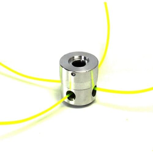 Garden Trimmer Head Universal Aluminium Alloy Strimmer Trimmer Head String Set For Gasoline Grass Brush Cutter