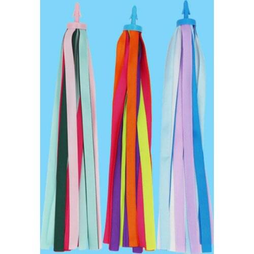 Bike Scooter Handlebar Streamers Scooter Grips Streamers Tassel Ribbons Colorful Ribbon Tassels Decoration Bicycle Accessories