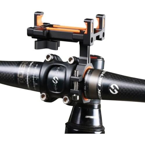 Rotatable Bicycle Phone Holder For 3.5-6.9 inch Smartphone Adjustable For MTB Road Ultraight Bike Motorcycle Electric Bicycle