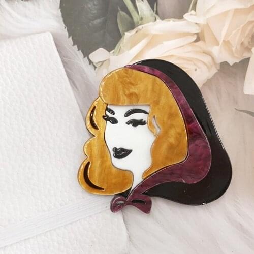 ZiccoWong Brooches Lips For Clothes