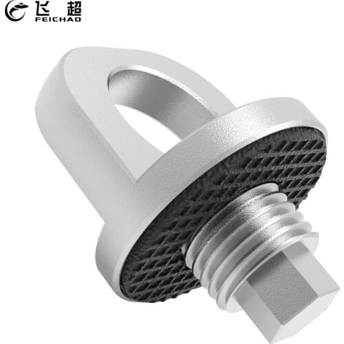 1/4" Camera Screw Hex Bolt 1/4 Stainless Steel D Ring Handle for DSLR Tripod Monopod Rig Quick Release Plate Strap Mount Adapter