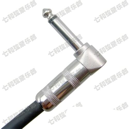 1pcs Clear rubber 50CM anti-noise Guitar cable wire effect pedal cable stomp box short Audio Connection Cable Multi colors