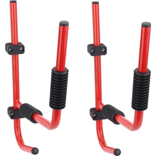 2PCS Wall Bracket for Kayak Rack Canoe Carrier Paddle Storage Mount with Fitting Accessory Maximumimum Loading 70Kg