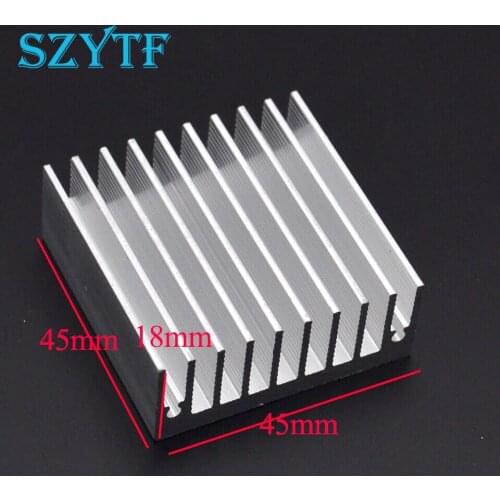 5pcs Heat sink 45*45*18MM (silver) quality radiator