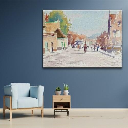 Abstract Scenery DIY Painting By Numbers Acrylic Paintings To Paint Crafts Modern Wall Art Home Decor Unique Gift 50*40CM