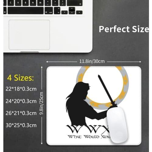 What Would Xena Do ? Mouse Pad DIY Print Xena What Would Xena Do Tv Shows Pop Culture
