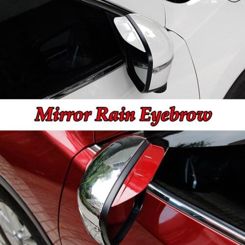 For Nissan X Trail T32 X-trail 2014-2020 Rearview Mirror Rain Eyebrow Reversing Mirror Rain Cover Rain and Anti-fog Auto Parts