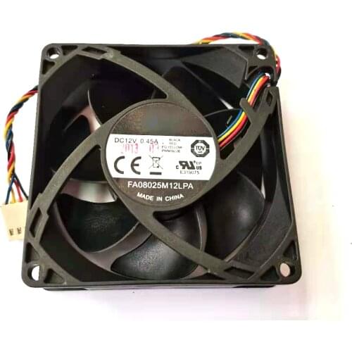 FA08025M12LPA 8025 0.45A 4 line PWM hydraulic temperature control CPU fan