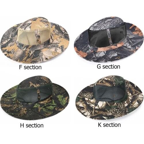 Hot Multicam Boonie Hat Military Bucket Hats Army Hunting Outdoor Hiking Fishing Sun Protector Fisherman Cap Tactical Men