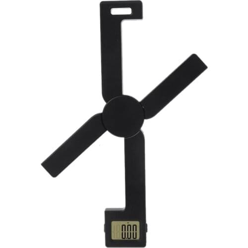 M89B Accurate Food Scale Foldable Portable Mini Folding Digital Kitchen Scale; Travel and Camping , LCD Display,Black White