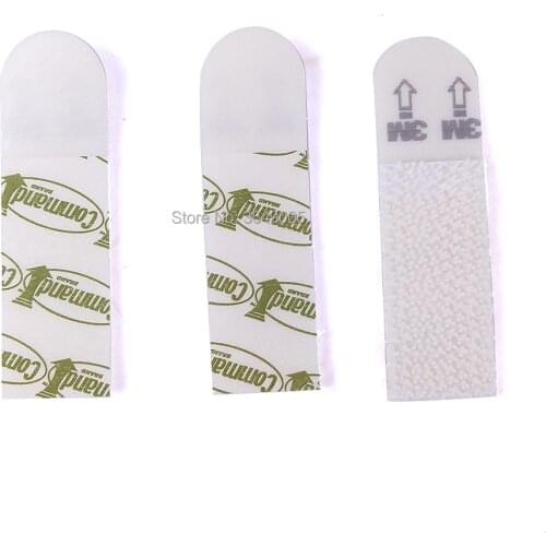 Small Size 1.5x5cm 3M command damage-free Picture Hanging Strips Command strips command hook