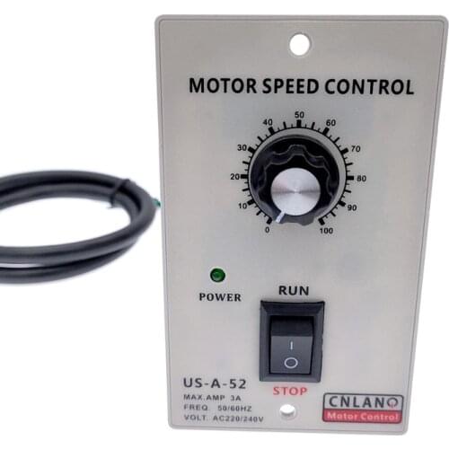 400W speed controller US-A-52 Motor Speed Pinpoint Regulator Controller AC 220V Forward & Backward 50/60hz