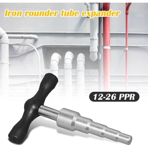 12-26mm Manual Tube Expanders Non-slip T Shape Handle Metal Enlarged for PVC PPR Aluminum Plastic Pipe Round Repair Hand Tool