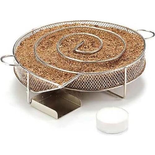 BBQ Barbecue Grill Grilling Basket Stainless Steel Mesh Wire Net Outdoor Cooking CSV