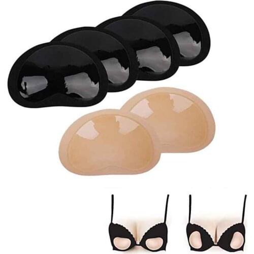 Push Up Invisible Bra Pads Silicone Lift Up Bra Chest Sticker Swimsuit Breathable Bikini Bra Pad for Women