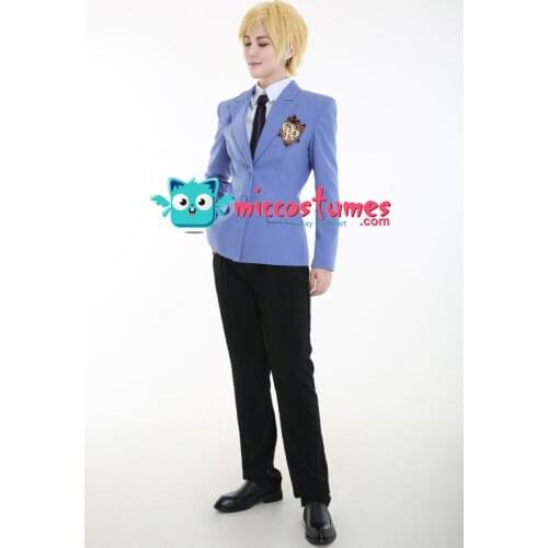 Ouran High School Host Club Cosplay Costume School Uniform for Women and Men