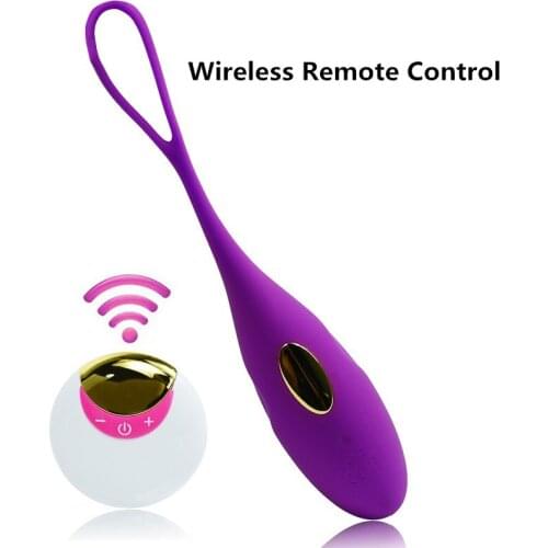 Love Egg Vibrator Wireless Remote Powerful 10-mode Vibrations Remote Control Vibrating Egg G- Spot Vibrator Sex Toy for Women