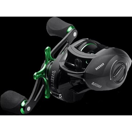 WALK FISH Baitcasting Reel 8.1:1High Speed Fishing Reel 8KG Max Drag Left Right Hand Reel Reinforced White Bass Reel Fishing