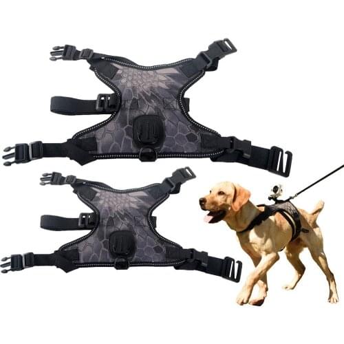 Fetch Dog Harness with Camera Mount from Dog Perspective Dog Harness for Medium Large Dogs