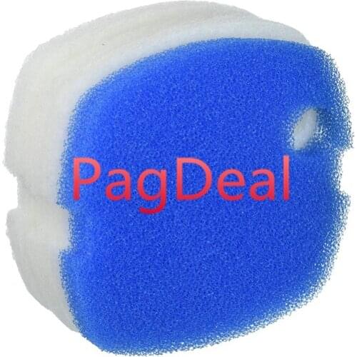 8pcs SunSun White Blue Coarse Pad HW-302 Canister Media Replacement Sponge for SunSun/Perfect/Grech/Super HW-302 Canister Filter