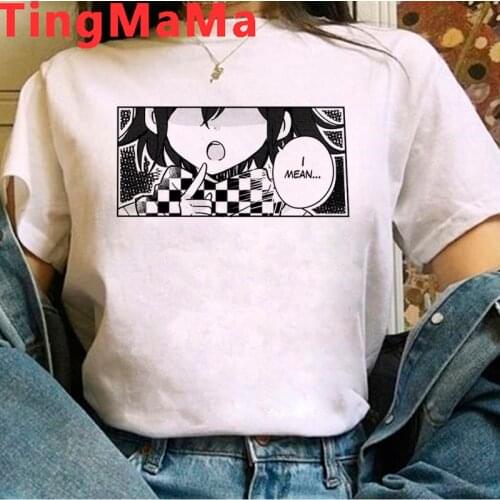 Danganronpa T Shirt Men Kawaii Nagito Komaeda Summer Tops Anime Harajuku T-shirt Cartoon Ouma Kokichi Graphic Tees Unisex Male