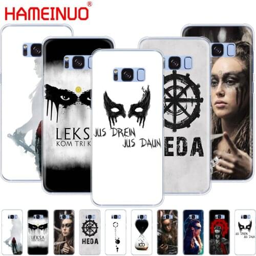 HAMEINUO Heda Lexa The 100 cell phone case cover for Samsung Galaxy S9 S7 edge PLUS S8 S6 S5 S4 S3 MINI