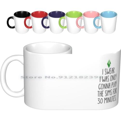 The Sims Mood 30 Min Ceramic Mugs Coffee Cups Milk Tea Mug Sims 4 The Sims Sims Logic Sims Humor Sims Plumbob Sims The Sims 4