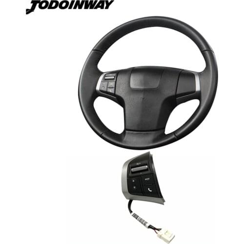 Car Handle Button For Isuzu D-Max DMAX 2015 2018 Radio Audio Control Switch Steering Wheel Multifunction Buttons