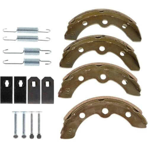 1 Set Golf Cart Brake Shoes Spring Kit Aluminum Alloy Durable Hardware Parts Club Car Parts Replacement Assembly