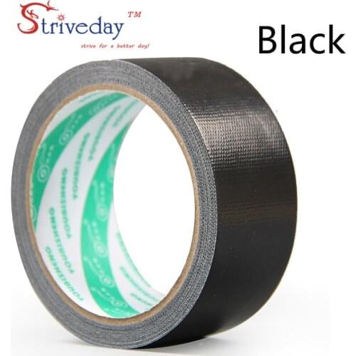 2pcs 40mm wide and 10 meters color Cloth base tape Single-sided Strong waterproof No trace High viscosity carpet tape Diy