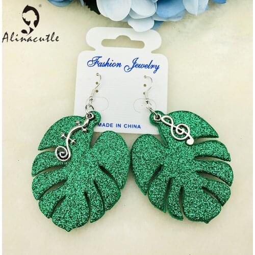 Metal Cutting Die Cut 2pc Leaves Earrings Scrapbooking Paper Craft Album Handmade Card Stencil Cutter Punch Art Cutter