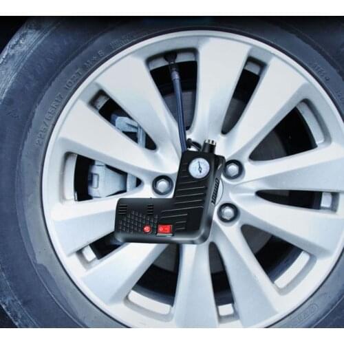 Mini Air Compressor Electric Tire Infaltor Pump for Car Bicycle Motorcycle N0PD