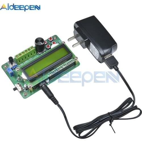 5MHz FY1005S Signal Generator Source Module DDS Function LCD1602 LED Display Module Sine Triangle Square Wave TTL Output C