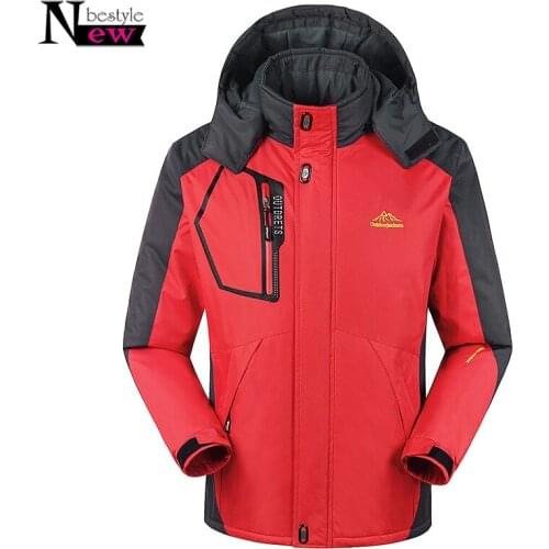 New Winter Jacket Men 2019 Large Size Warm Coat Parka Men Winter Jacket Windproof Hooded Men Jacket Warm Parkas Clothes Size 6XL