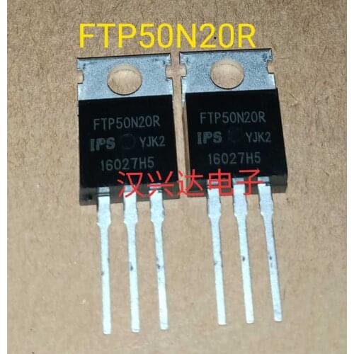 New 5pcs FTP50N20R 50A200V TO-220