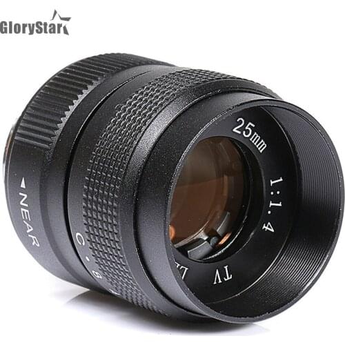 GloryStar 25mm F1.4 CCTV camera lens + C Mount to Micro 4/3 for Olympus EPL5 EPM3 EPL7 OM-D EP1 EP2 EP3 EP6 EPL7 EPL6 EPL3 E-M5