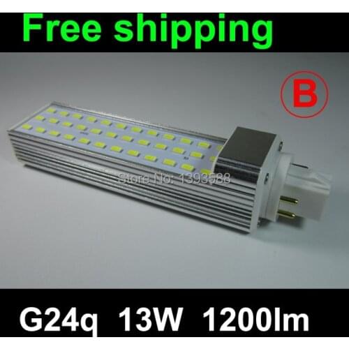 PF 0.9 g24q gx24q-1 gx24q-2 gx24q-3 gx24q-4 gx24q-5 gx24q-6 led plug light 13w led lamp 36leds SMD5730 pl corn light bulb