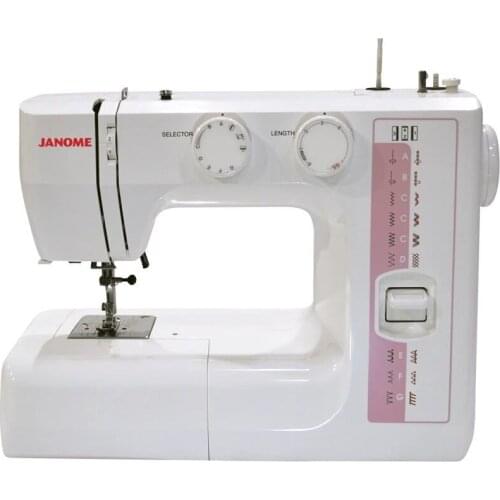 JANOME TR1018 Sewing Machine 55 Sewing Functions With 13 Decorative Stitches And Pattern Types Embroidery Needlework Diy Stitch
