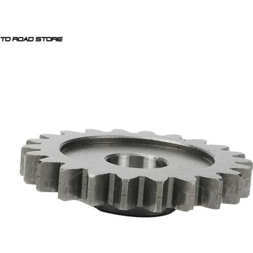 Steel 22T Motorcycle Engine Gear Bridge Gear For YX 160FMK 160cc W160-2 Horizontal Kick Starter Engines Dirt Bike Pit Bike