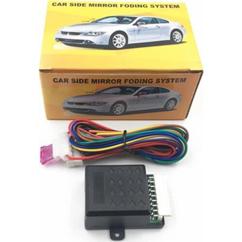 Universal Automatic Folding Unfolding Side Rearview Mirror Folding Door System Module Anti-scratch Rearview Mirror Folder