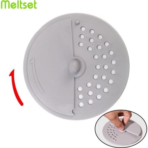 Rotatable Sink Filter Shower Drain Hair Catcher Stopper Bathroom Floor Drain Cover Kitchen Bath Anti-clogging Sink Strainer
